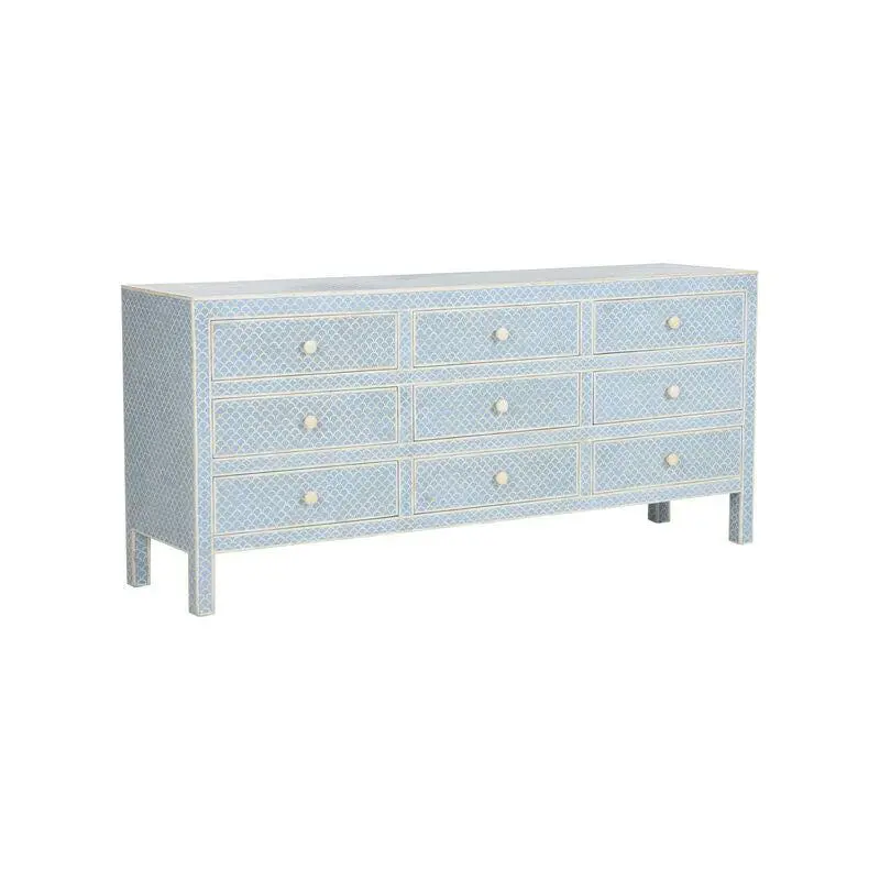Milford Blue Bone-Inlay Dresser 1