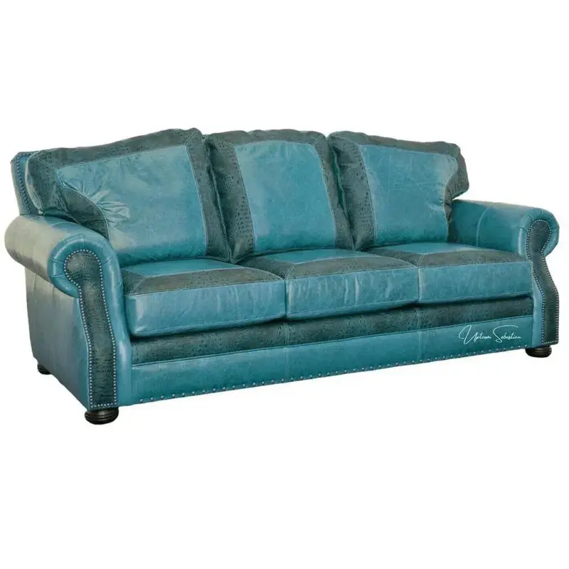Miller Luxury California-Made Leather Couch – Bespoke Seating 1