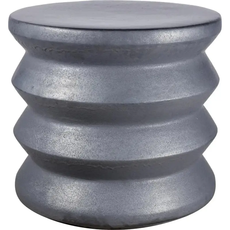Mirage Grey Accent Table – Neutral-Toned Outdoor End Table 1
