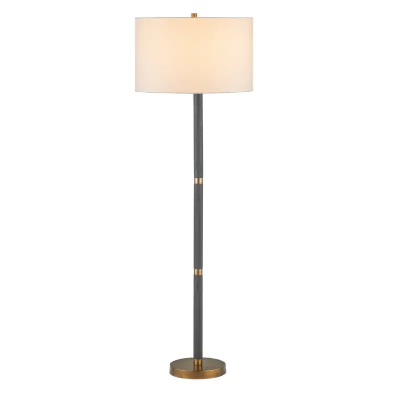 Modern Black Aluminum Floor Lamp By Gavin 1