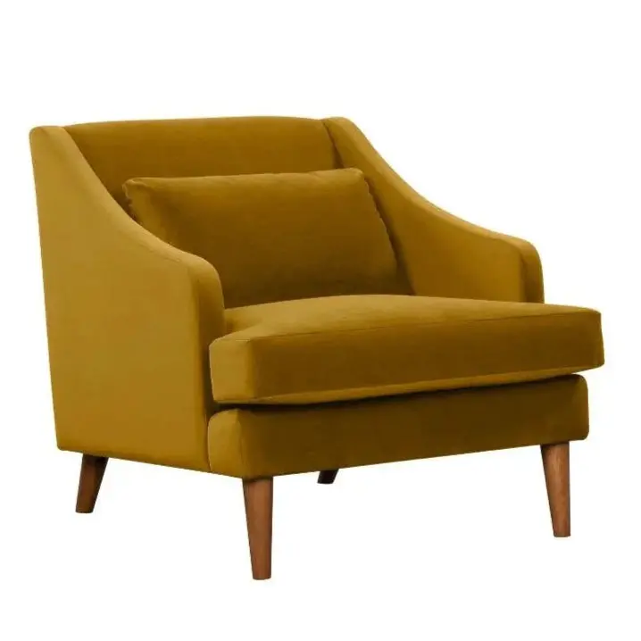 Modern Cotton-Blend Club Chair – Missy Design 1