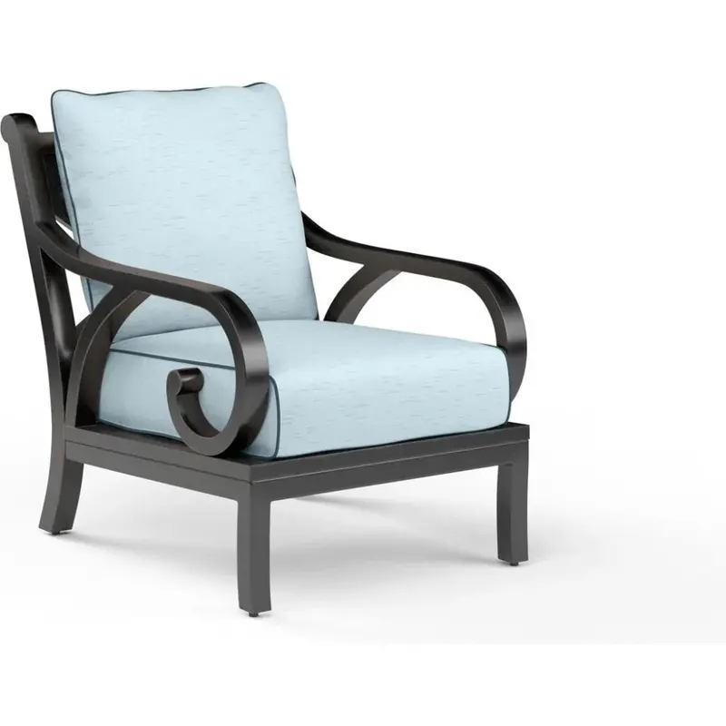 Monterey Sunbrella Outdoor Accent Armchair 1
