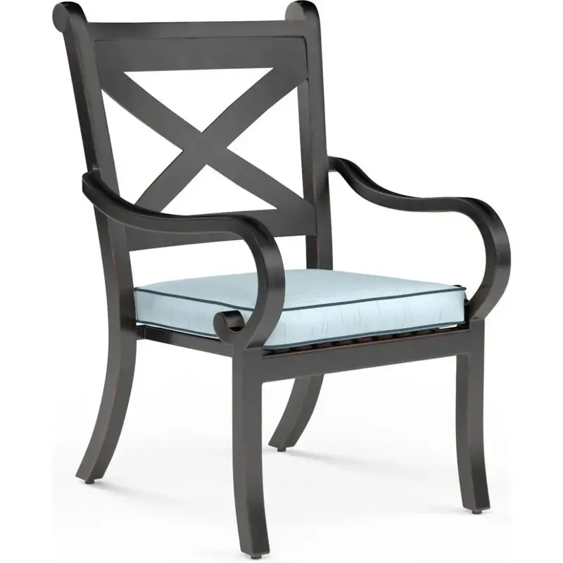 Monterey Sunbrella Outdoor Dining Chairs – Set Of 2 1