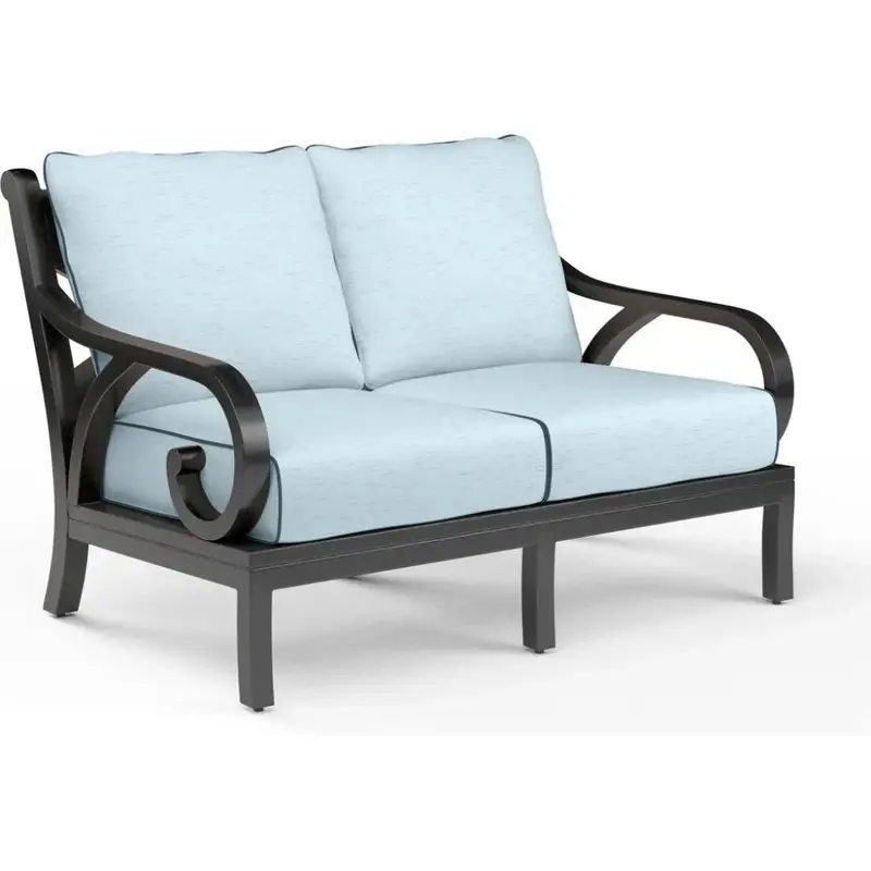 Monterey Sunbrella Outdoor Two-Person Loveseat 1
