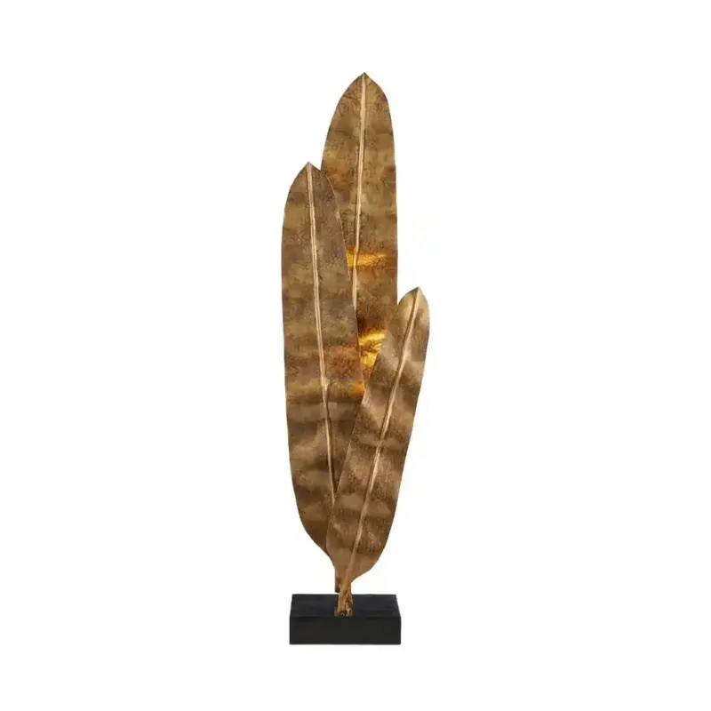 Musa Black Granite Base Floor Lamp – Bold Natural Stone Pedestal Light 1