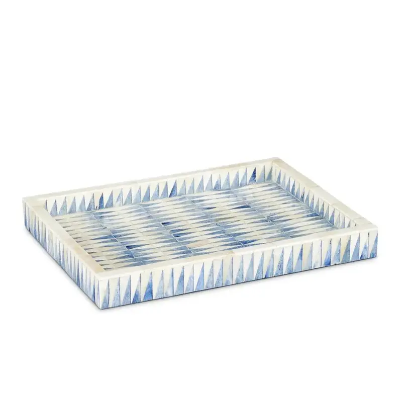 Nadene Natural-Finish Decorative Tray 1