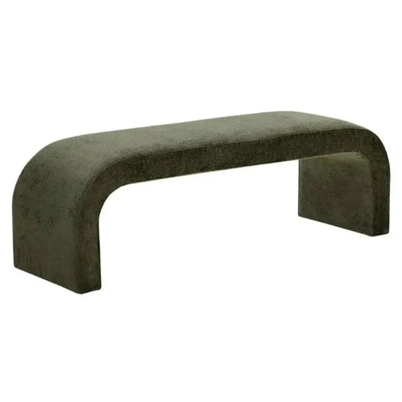 Nahara Faux Leather Bedroom Bench – Sleek Storage Or Seating 1