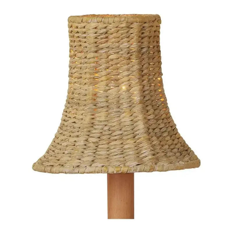 Natural Seagrass Chandelier Shade – Bell Style 1