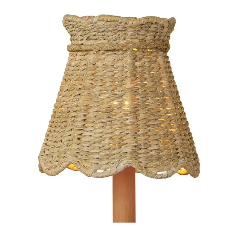 Natural Seagrass Tapered Chandelier Shade – Annabelle Collection 1