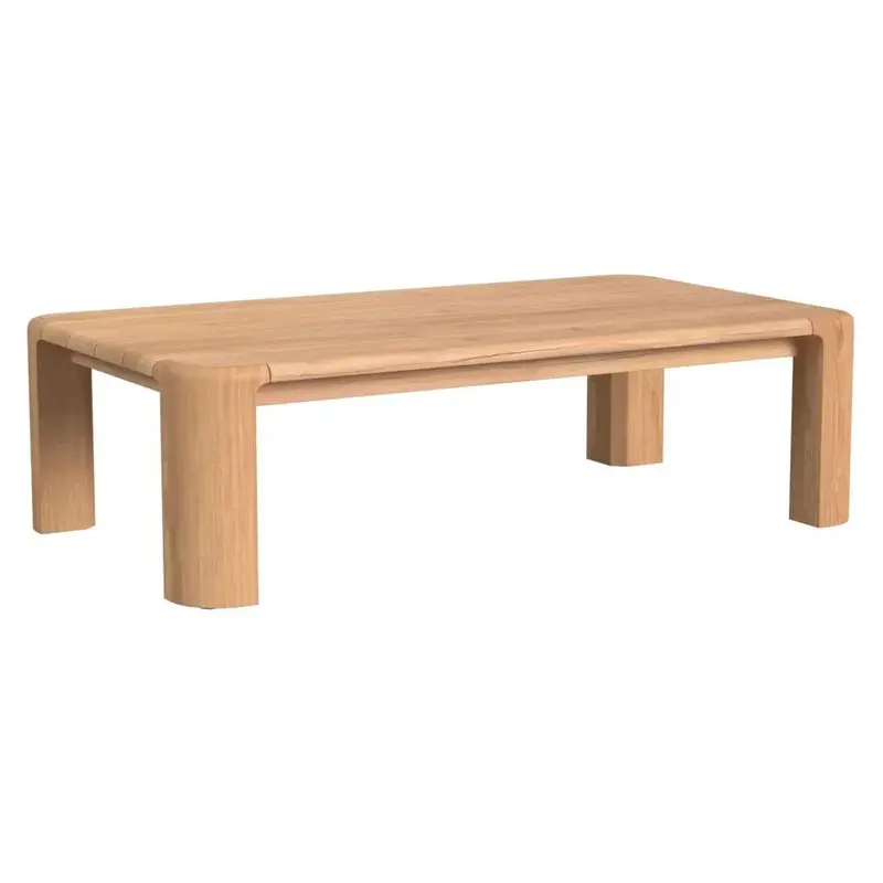 Natural Teak Outdoor Coffee Table 1