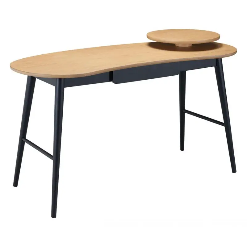 Natural Wood Desk – Tarkiz Minimalist Workspace Solution 1