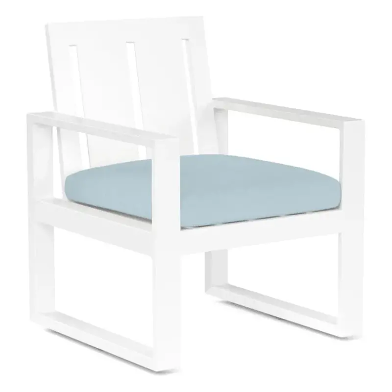 Newport Sunbrella Armrest Outdoor Dining Chairs (Set Of 2) 1