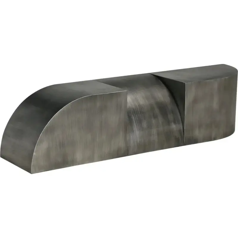 Noir Crafter Gunmetal Industrial Bench 1