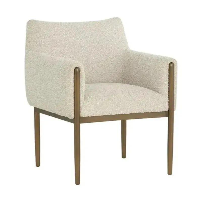 Olea Contemporary Lounge Chair In Performance Fabric 1