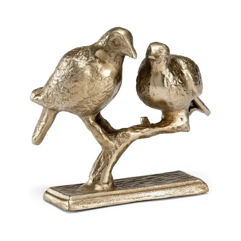 On The Perch Bird Sculpture – Antique-Finish Wall Or Shelf Decor 1