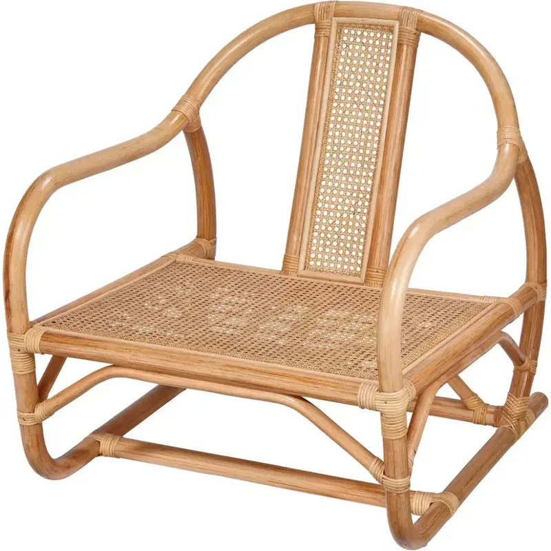 Orchid Upholstered Lounge Chair – Curved Back Design With Fabric Or Velvet Cover 1