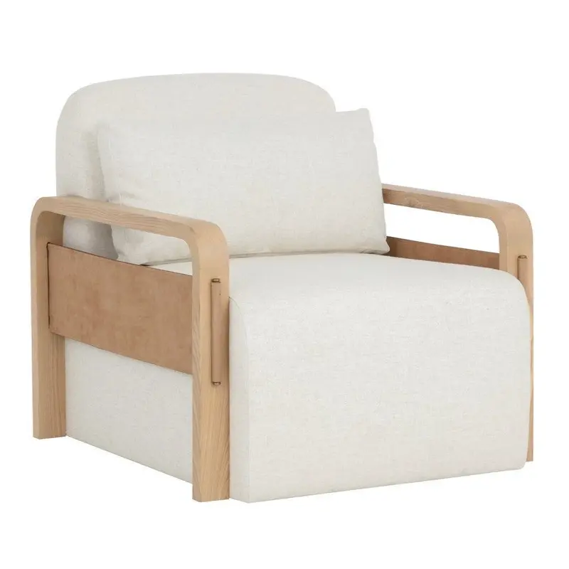 Otso 360-Degree Swivel Fabric Lounge Chair 1