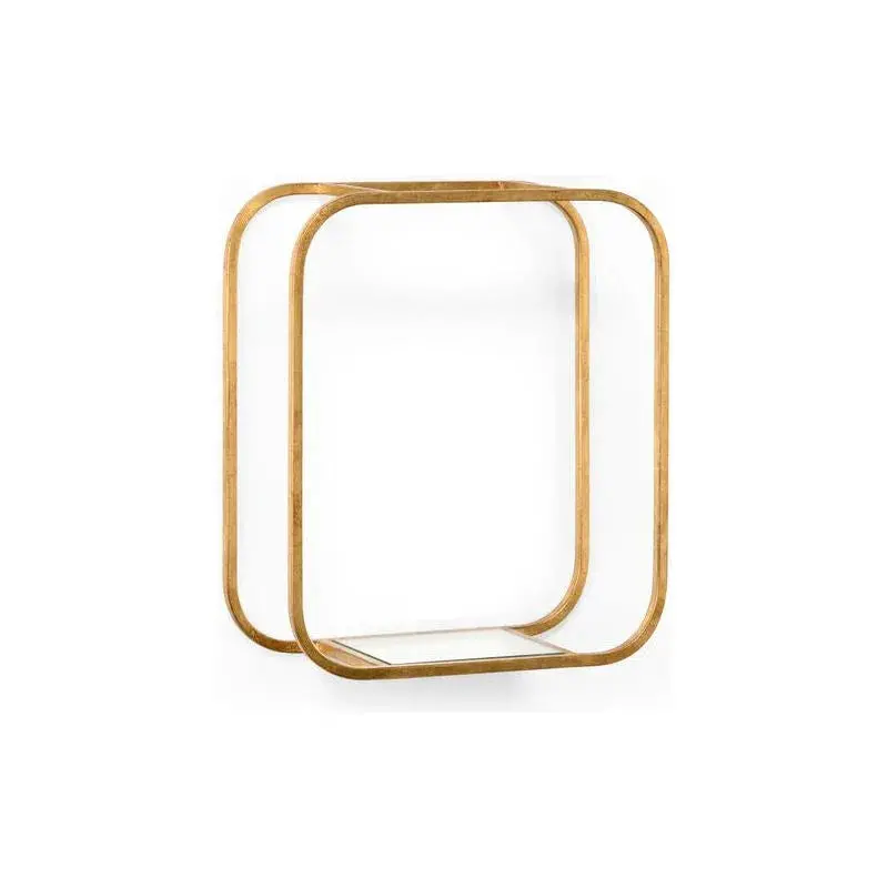Oval Gold-Tone Bric-Brac Wall Bracket 1