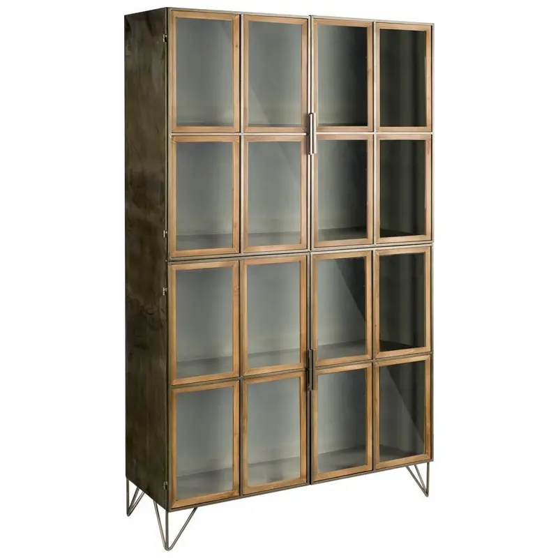 Pandora Metal-Framed Glass Display Cabinet 1