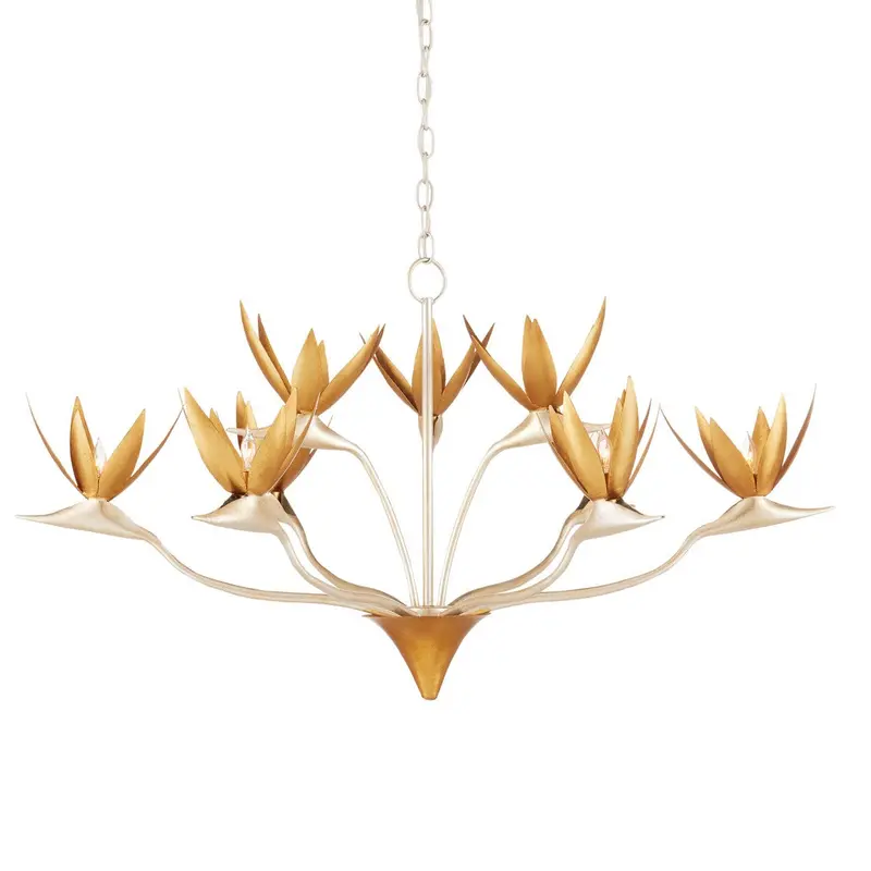Paradiso Silver-And-Gold Iron Chandelier 1