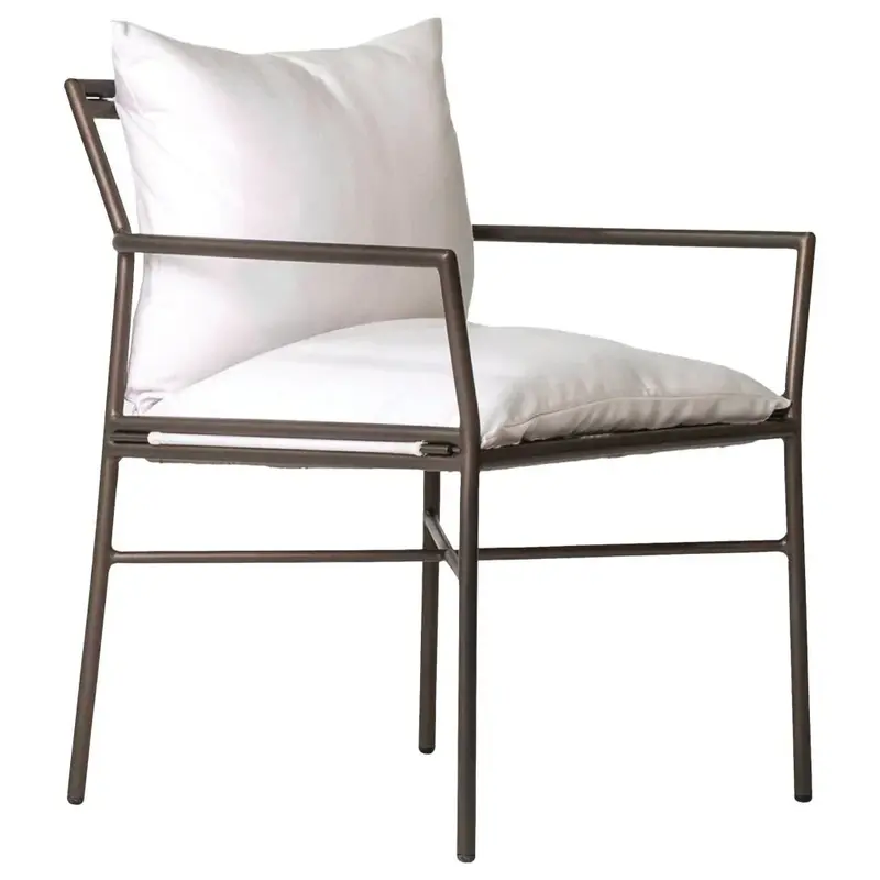 Patinero Aluminum Outdoor Dining Armchairs – Set Of 2 1