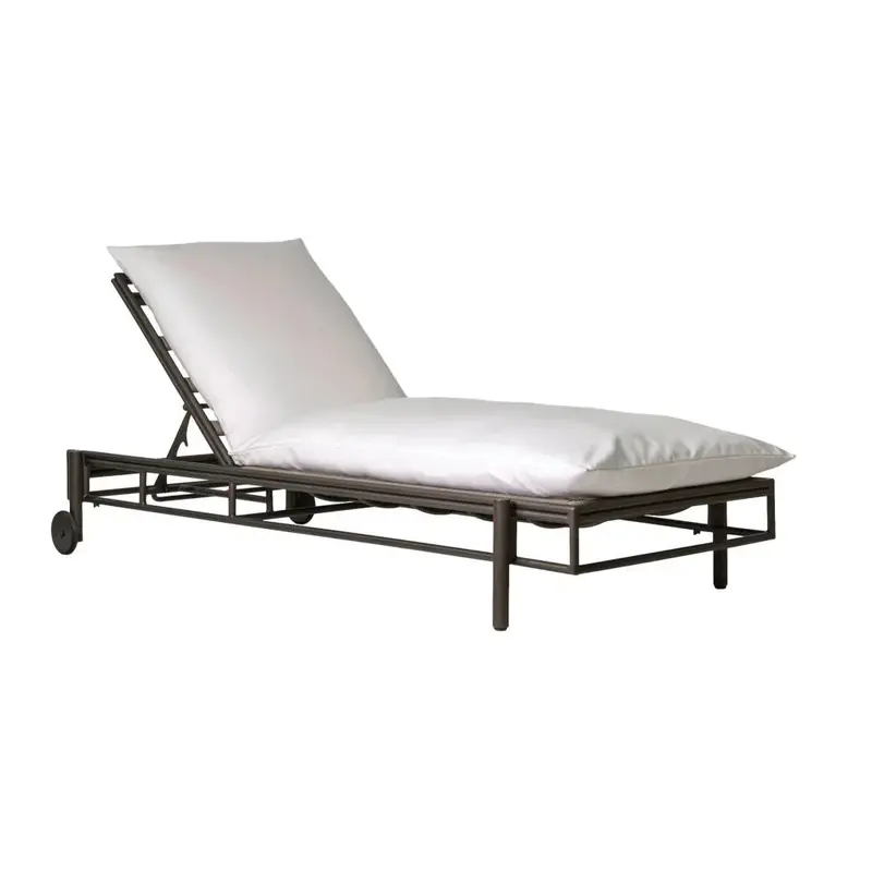 Patinero Charcoal Satin Outdoor Pool Chaises – Set Of 2 1