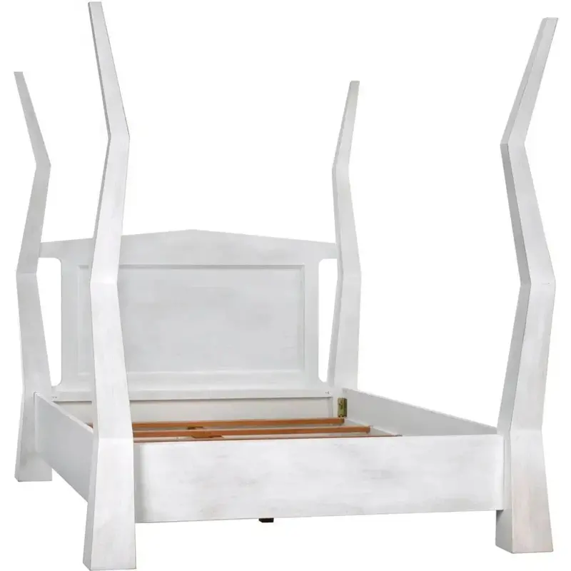 Patras Solid Wood Queen Size Bed 1