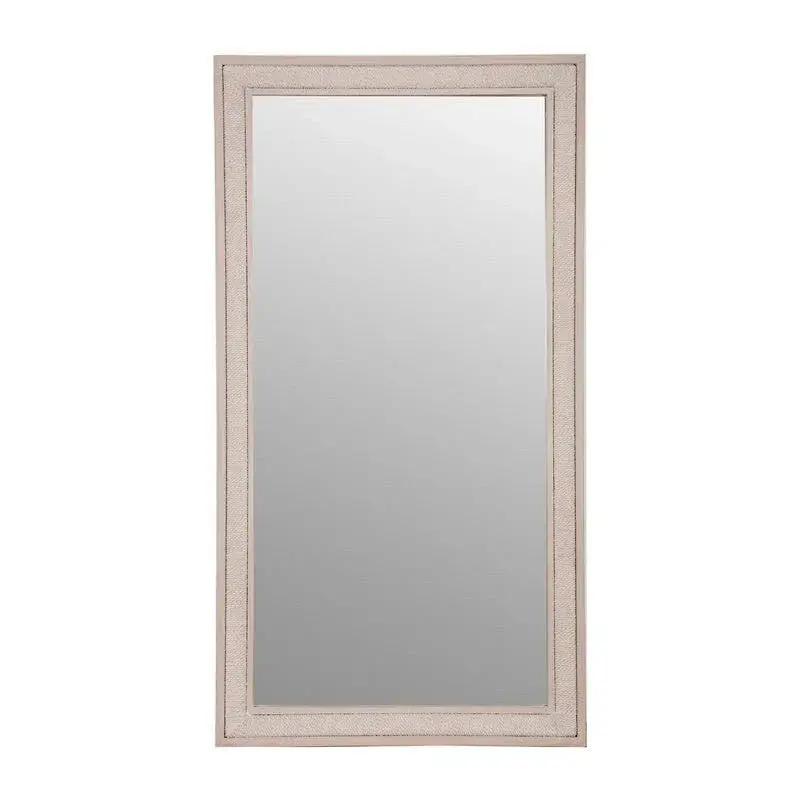 Pearl Full-Length Wood-Framed Floor Mirror 1