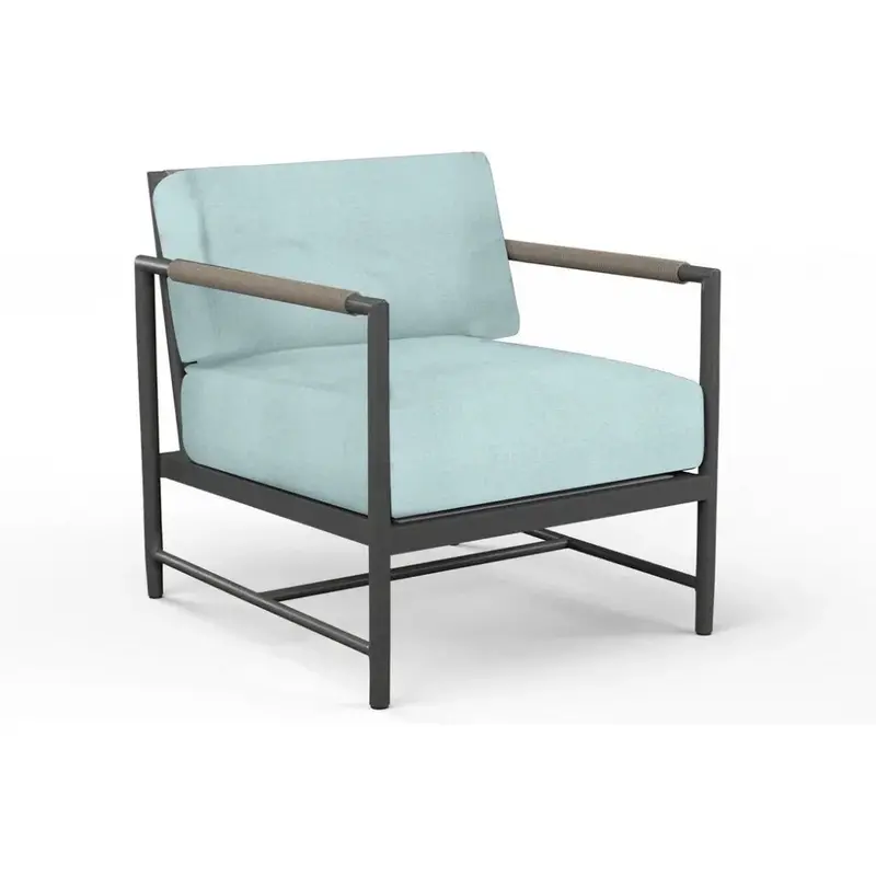 Pietra Sunbrella Outdoor Club Chair With Enhanced Comfort 1