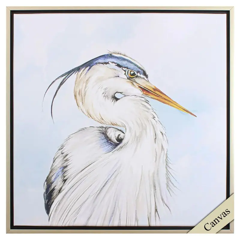 Portrait Of Nature Landscape Canvas Art In Soothing Blue 1