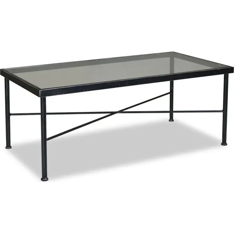 Provence Wrought Iron Outdoor Coffee Table 1