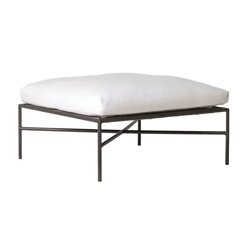 Quick-Dry Foam Ottoman For Outdoor Seating – Patinero 1