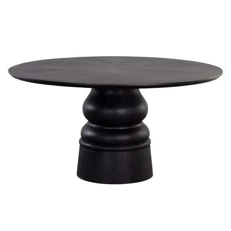 Quinton Extendable Dining Table – 60-Inch Solid Hardwood Construction 1