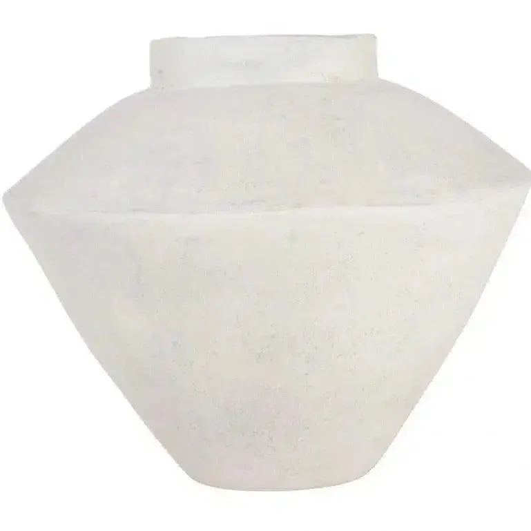 Raja Large Decorative Ceramic Vessel—Modern Sculptural Accent 1