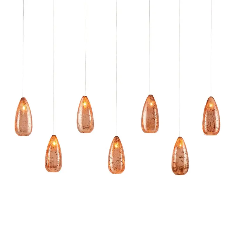 Rame 7-Light Linear Multi-Drop Pendant Light 1