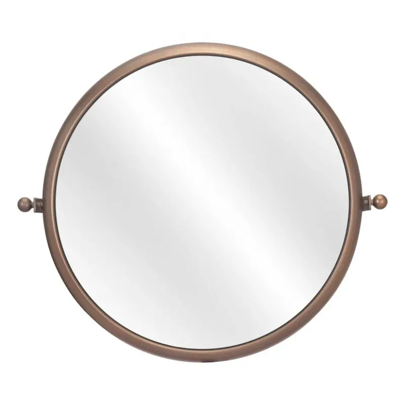 Rand Wall-Mounted Painted Steel Frame Mirror 1