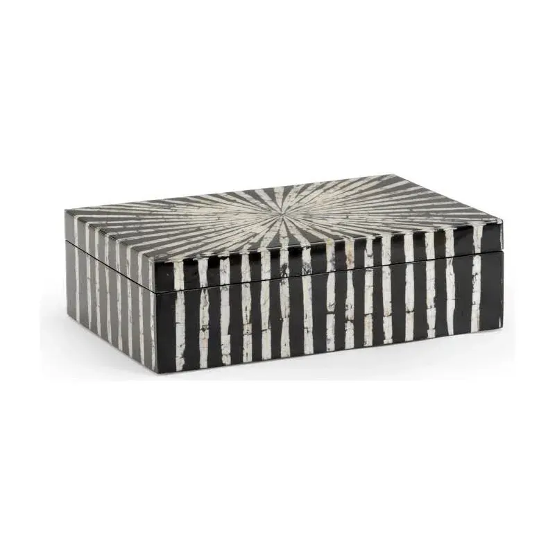 Razor Shell Rectangular Accent Box 1