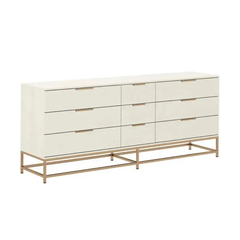 Rebel Solid Wood Dresser On Elevated Stand 1