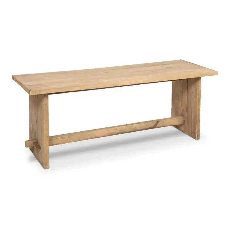 Reclaimed Teak High Dining Table – Commercial-Grade Outdoor Seating For 10 1