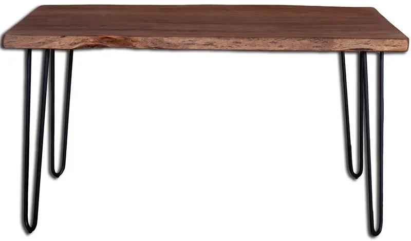 Rectangular Solid Wood Dining Table – Organic Line 1