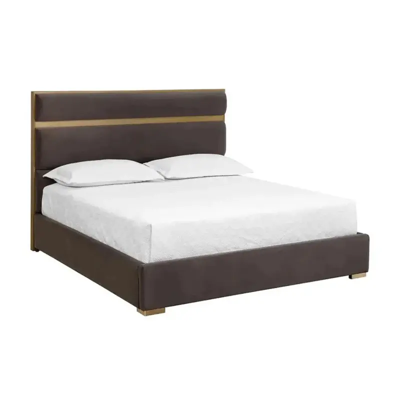 Reign Meg Ash Upholstered Platform Bed 1