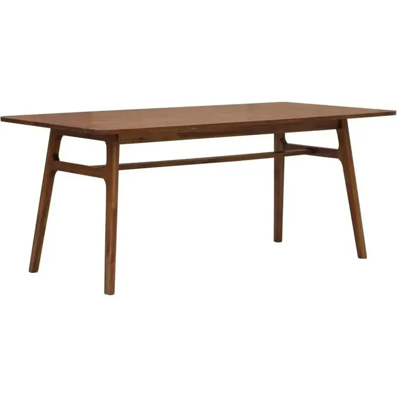 Remix Solid Hardwood Dining Table – Minimalist Design For Six 1
