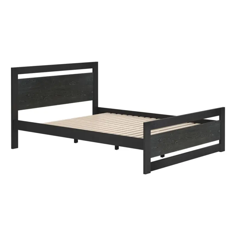 Repos Minimalist Wooden Queen-Sized Bed Frame 1