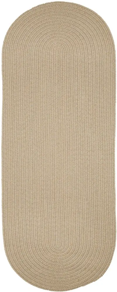 Reversible Wool Braided Runner Area Rug 1