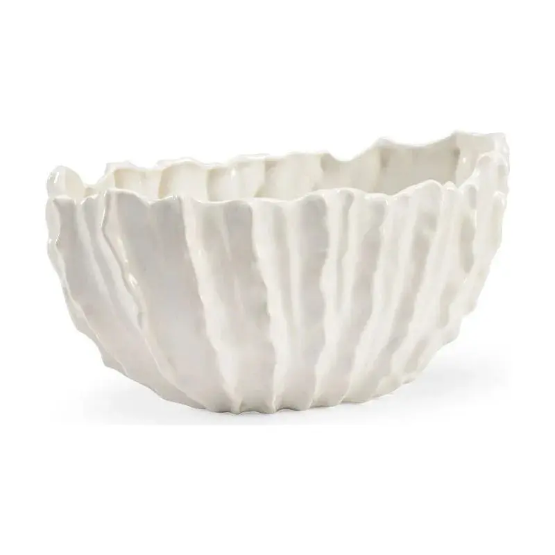 Rhinehart Collection White Glazed Porcelain Bowl 1