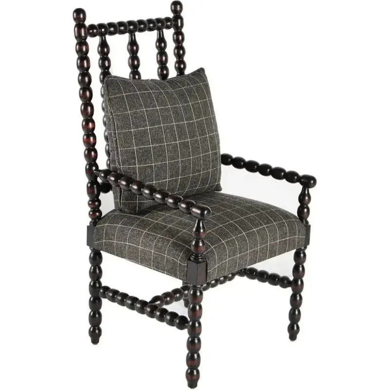 Rhodes Fabric Dining Chair – Single Piece 1