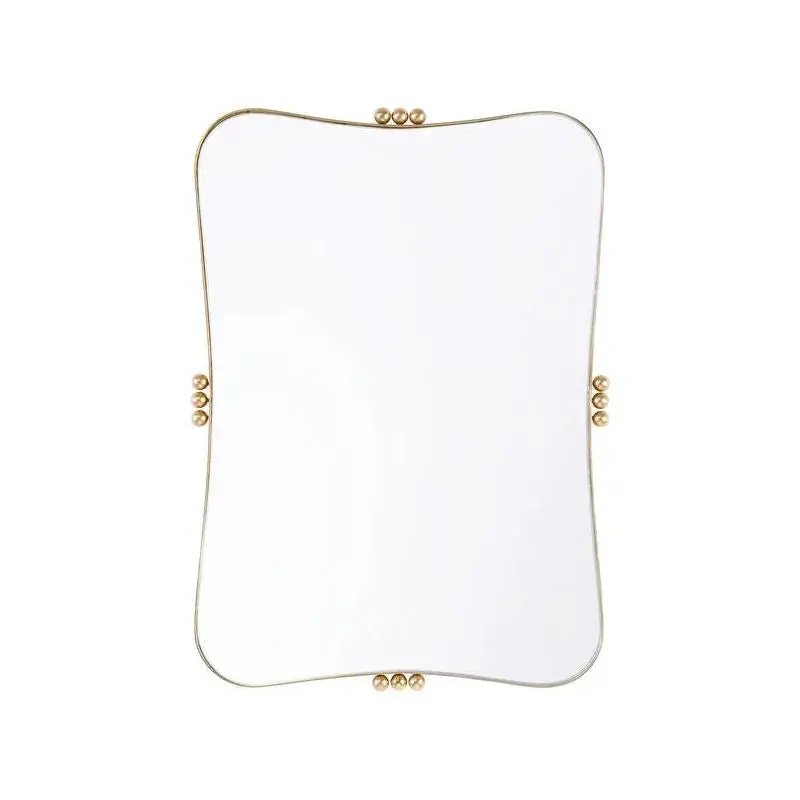 Rialto Wall Mirror With Antique Brass Finish 1