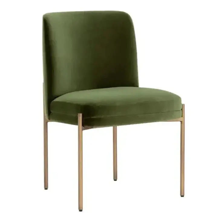 Richie Armless Dining Chair – Durable Performance Fabric 1