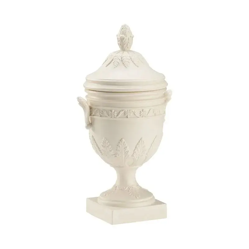 Roman Classical–Inspired Hand-Finished Vase 1