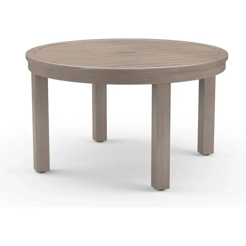 Round Aluminum Outdoor Dining Table – Laguna Series 1